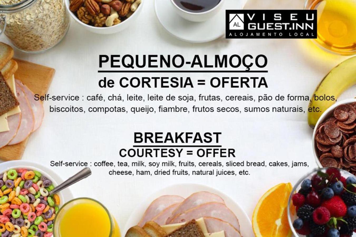 Viseu Guest Inn Eksteriør bilde